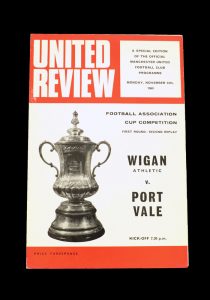 Wigan v Port Vale 24.11.1969 - FA Cup 1st Round 2nd Replay (at Old Trafford)