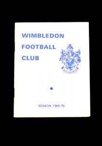 Wimbledon v Barnet 26.12.1969