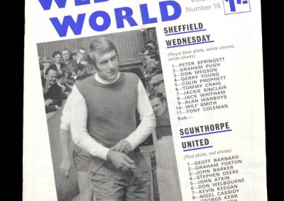 Sheff Wed v Scunthorpe 24.01.1970 - FA Cup 4th Round (Keegan for Scunthorpe)