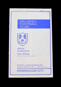 Millwall v Birmingham 07.03.1970