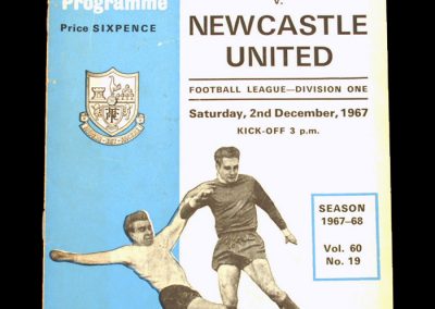 Spurs v Newcastle 02.12.1967