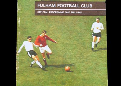 Fulham v Sheff Wed 28.02.1968