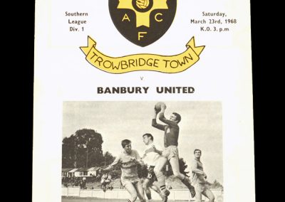 Trowbridge v Banbury 23.03.1968