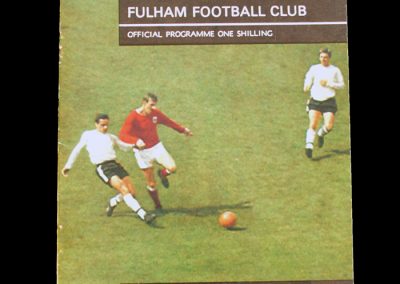 Fulham v Arsenal 25.03.1968