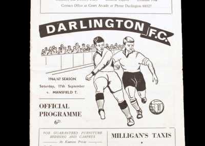 Darlington v Mansfield 17.09.1966