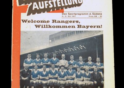 Bayern Munich v Rangers 31.05.1967 - Eropean Cup Winners Cup Final