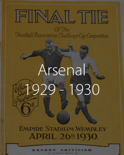 Arsenal 1929-1930