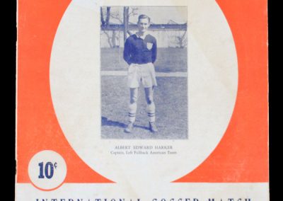 USA v England 26.06.1937 (Charlton Athletic actualy)