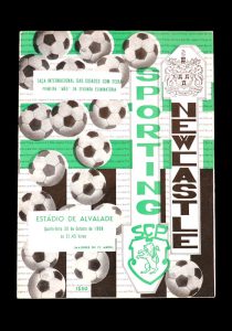 Newcastle v Sporting Lisbon 30.10.1968 2nd Round 1st Leg