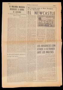 Newcastle v Real Zaragoza 01.01.1969 3rd Round 1st Leg 2-3