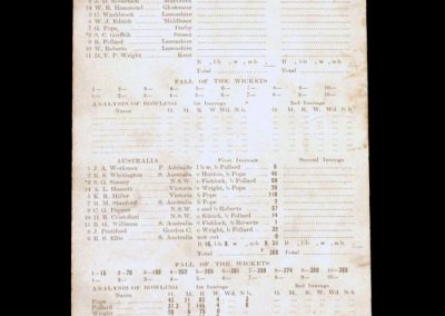 England v Australia 06.08.1945 (Victory test - miller shines)