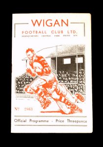 Wigan v Blackpool 10.11.1956 (100th league try)
