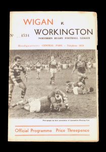 Wigan v Workington 03.02.1962 (300th league try)