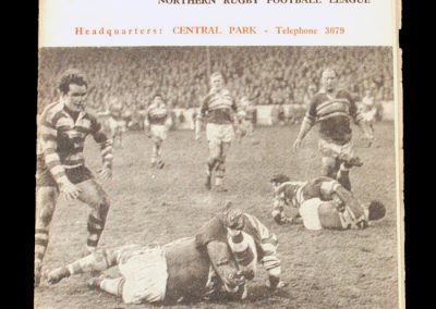 Wigan v Workington 03.02.1962 (300th league try)