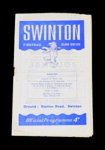 Wigan v Swinton 22.08.1964 (350th league try)