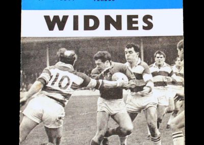 Wigan v Widnes 27.11.1965 (2nd sub appearance)