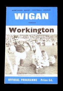 Wigan v Workington 21.10.1967 (400th league try)