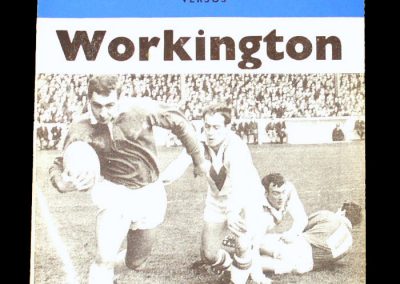 Wigan v Workington 21.10.1967 (400th league try)