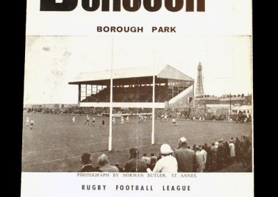 Blackpool v Batley 04.04.1970 (last career try)