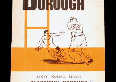 Blackpool v Huyton 25.08.1970 (last game)