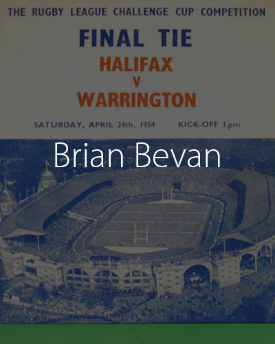 Brian Bevan programmes