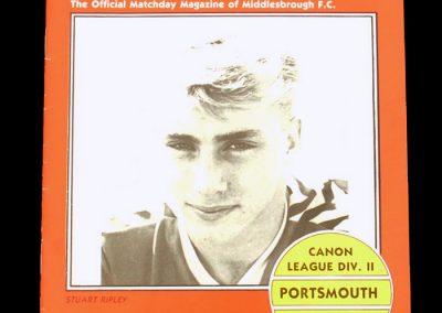 Middlesbrough v Portsmouth 12.04.1986