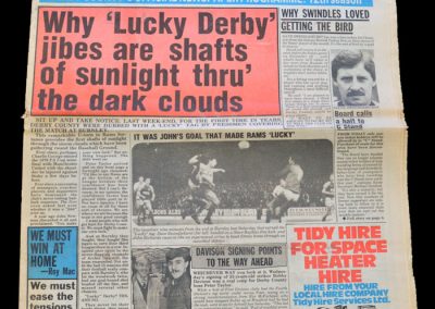 Derby v Rotherham 04.12.1982