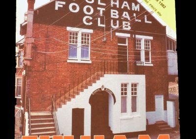 Fulham v Derby 11.12.1982