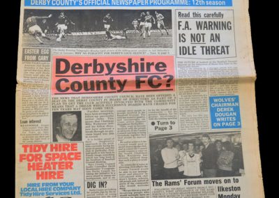 Derby v Wolves 12.03.1983