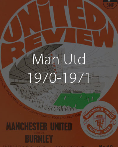 Man Utd season 1970 1971 title image