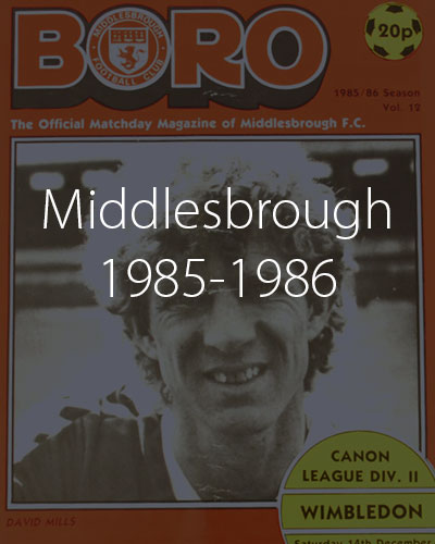 Middlesbrough season 1985 1986 title image