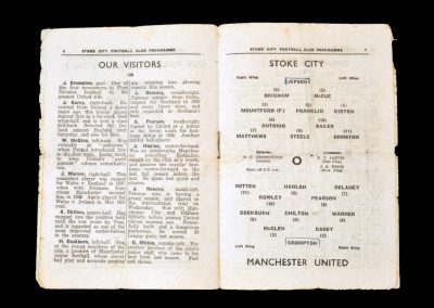 Stoke v Man Utd 21.09.1946