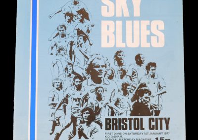 Coventry v Bristol City 01.01.1977 (postponed)