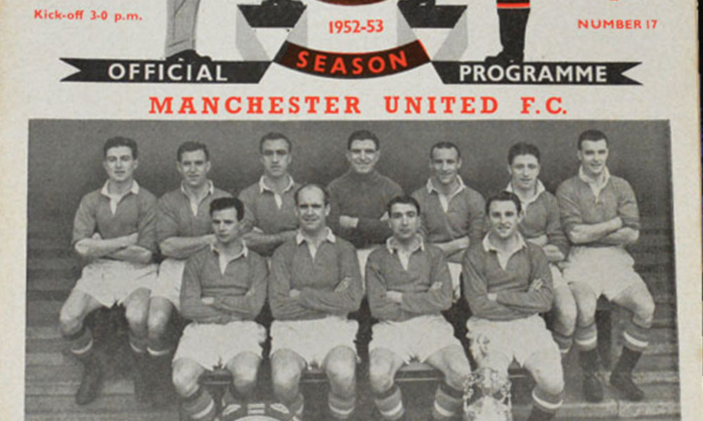 Manchester United Programmes The Most Collectable Manchester United Programmes Blog Image