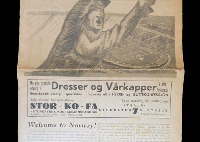 Norway v England 14.05.1937