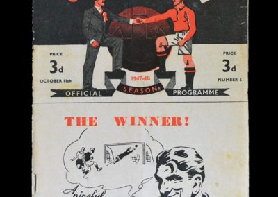 Man Utd v Grimsby 11.10.1947