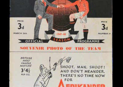 Man Utd v Bolton 26.03.1948