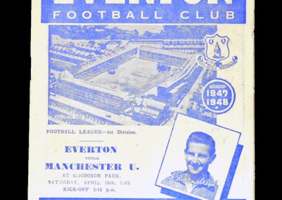 Everton v Man Utd 10.04.1948