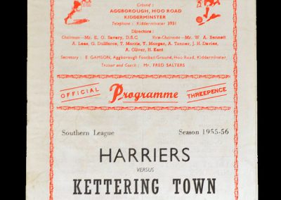 Kidderminster v Kettering 03.05.1956