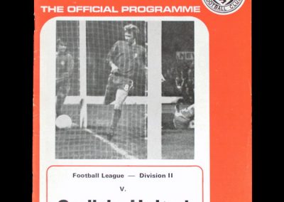 Middlesbrough v Carlisle 09.09.1972