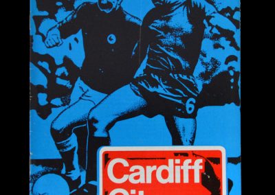 Cardiff v Middlesbrough 14.10.1972