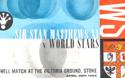 Stanley Matthews Through the Years in Football Programmes
