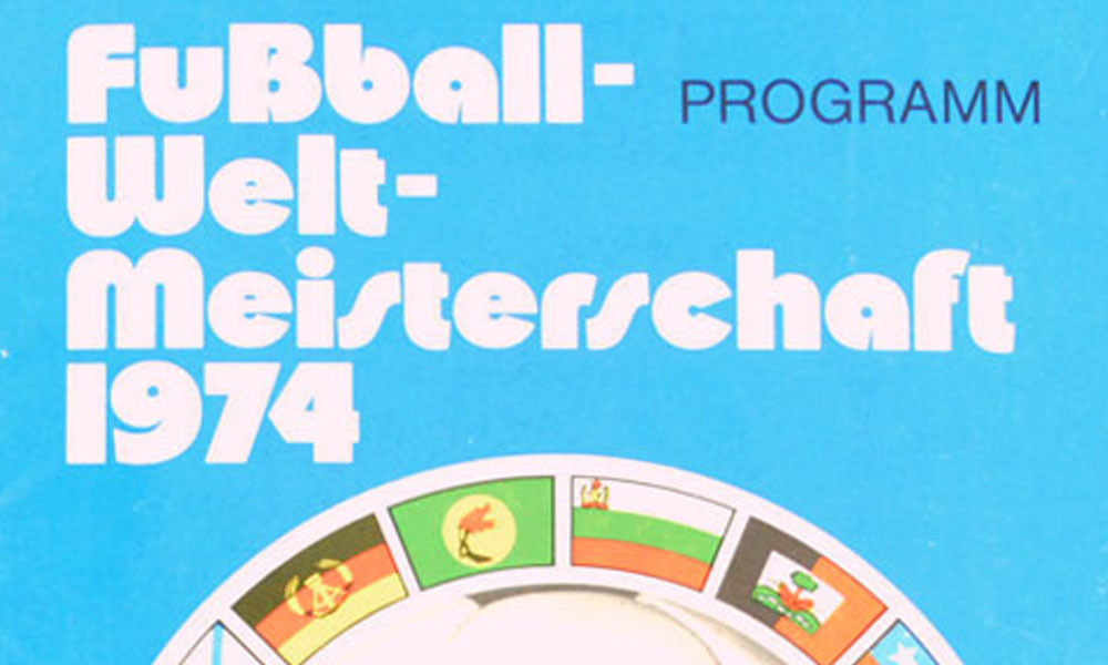 World Cup Final Programmes From Uruguay 1930 to Today