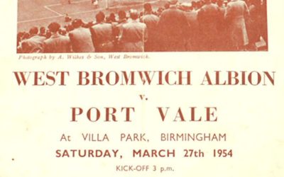 Port Vale, Sunderland and the Programme Trail of a Cup Shock