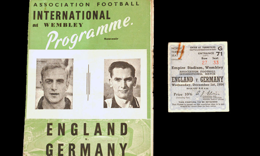England Programmes Tickets and Programmes Together Blog Image