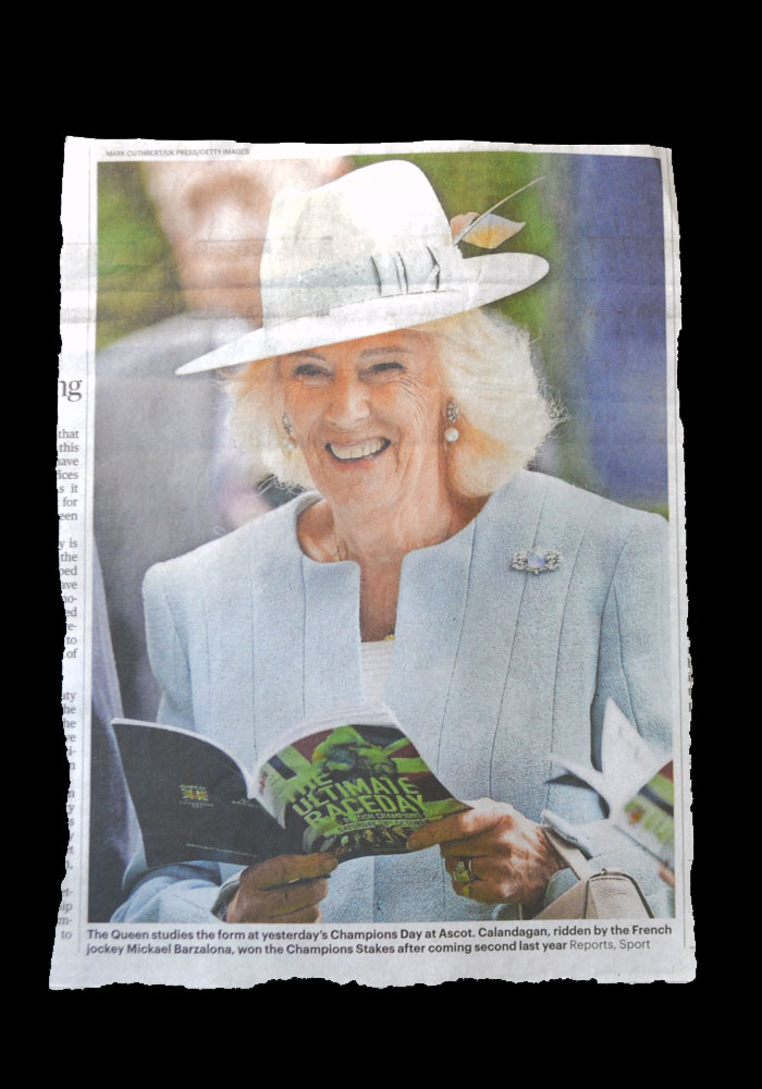 Even the Queen collects programmes!