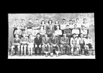 DT's dad photo - front row 3rd from the left