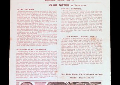Charlton v Derby 20.04.1946