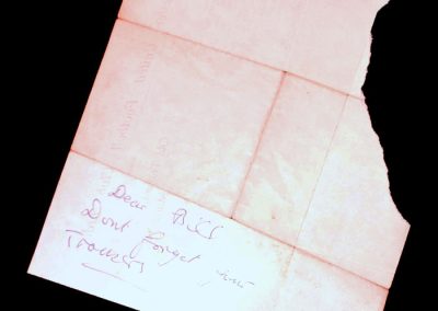Matt Busby Response Letter Back 16.07.1966
