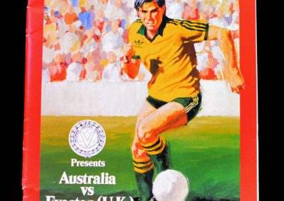 Australia v Everton 03.06.1987 (DT was at this one as well)
